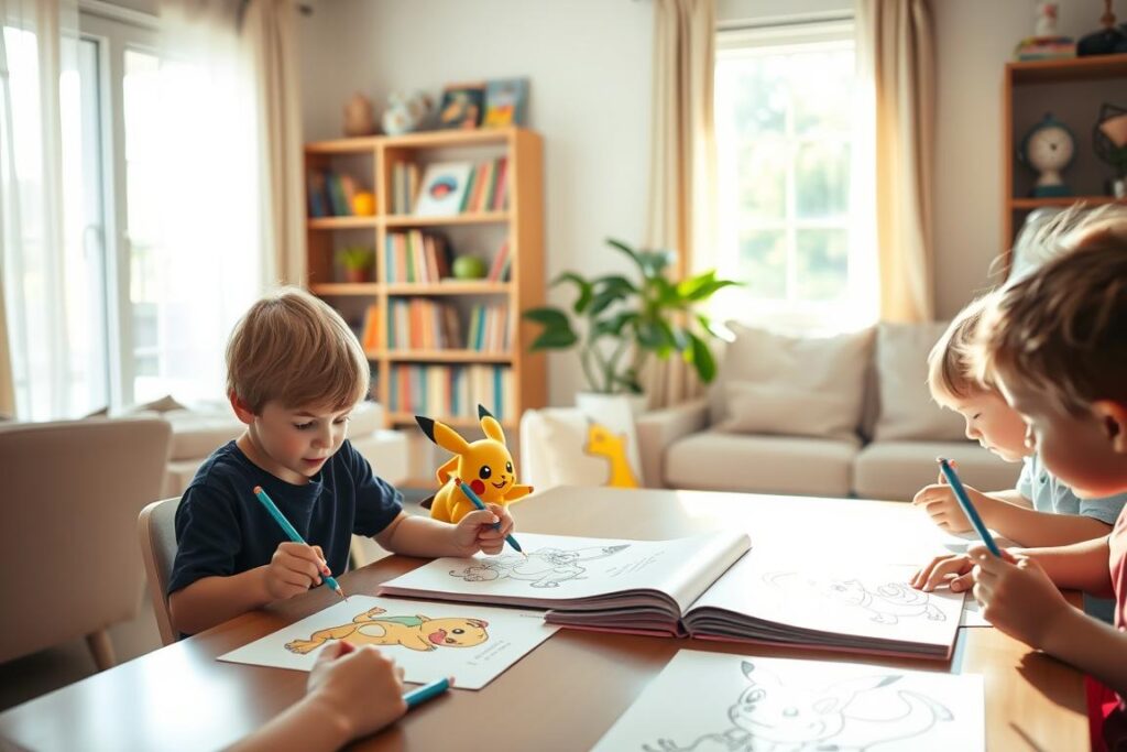 Pokemon coloring benefits